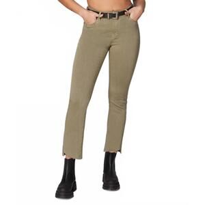 NEW LOLA JEANS kate high rise slim jeans in deep khaki